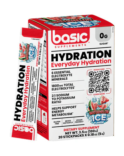 Basic Supplements Hydration Sachets 20Srv