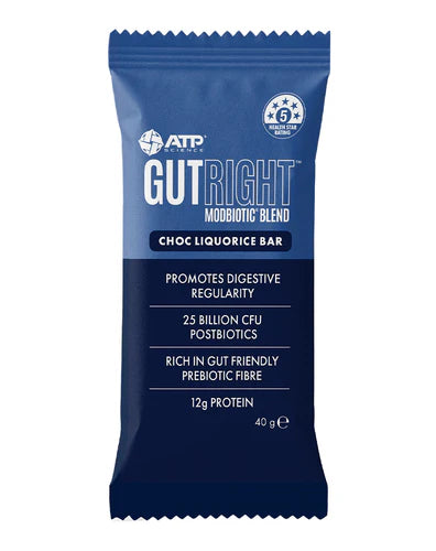 ATP Gutright Choc Liquorice Bar 40g