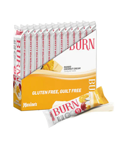 Maxine's Burn Protein Bars 40g Box of 12