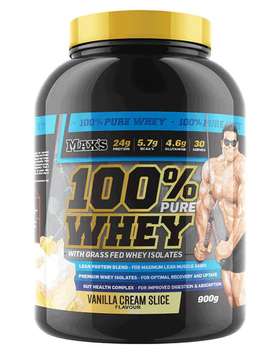 Max's 100% Whey Protein 900g