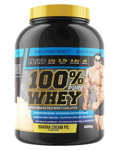 Max's 100% Whey Protein 900g