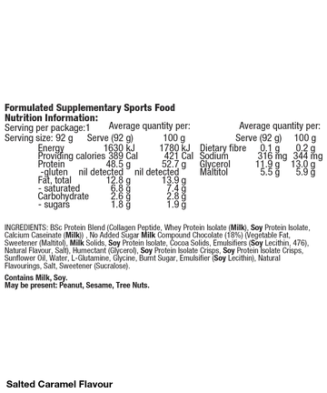 BSc High Protein Bar 92g Box of 12