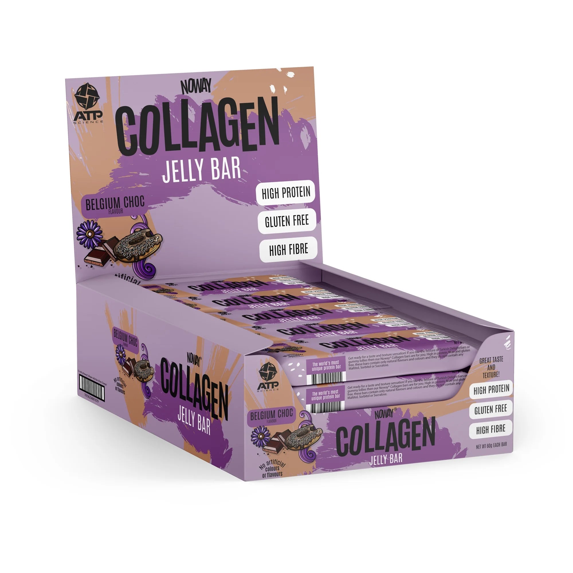 NOWAY Collagen Jelly Bar 60g X12