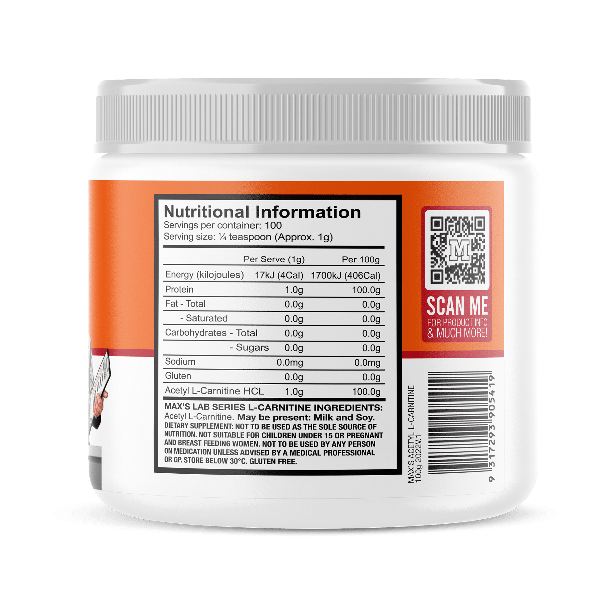 Acetyl L-Carnitine by Max's