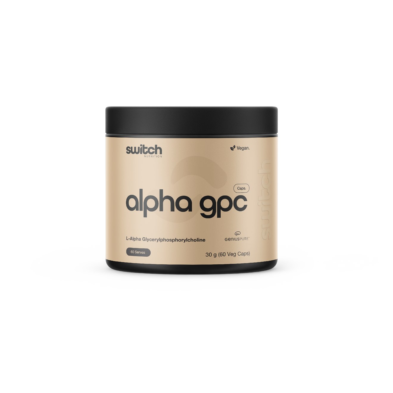 Alpha-GPC by Switch Nutrition bottle