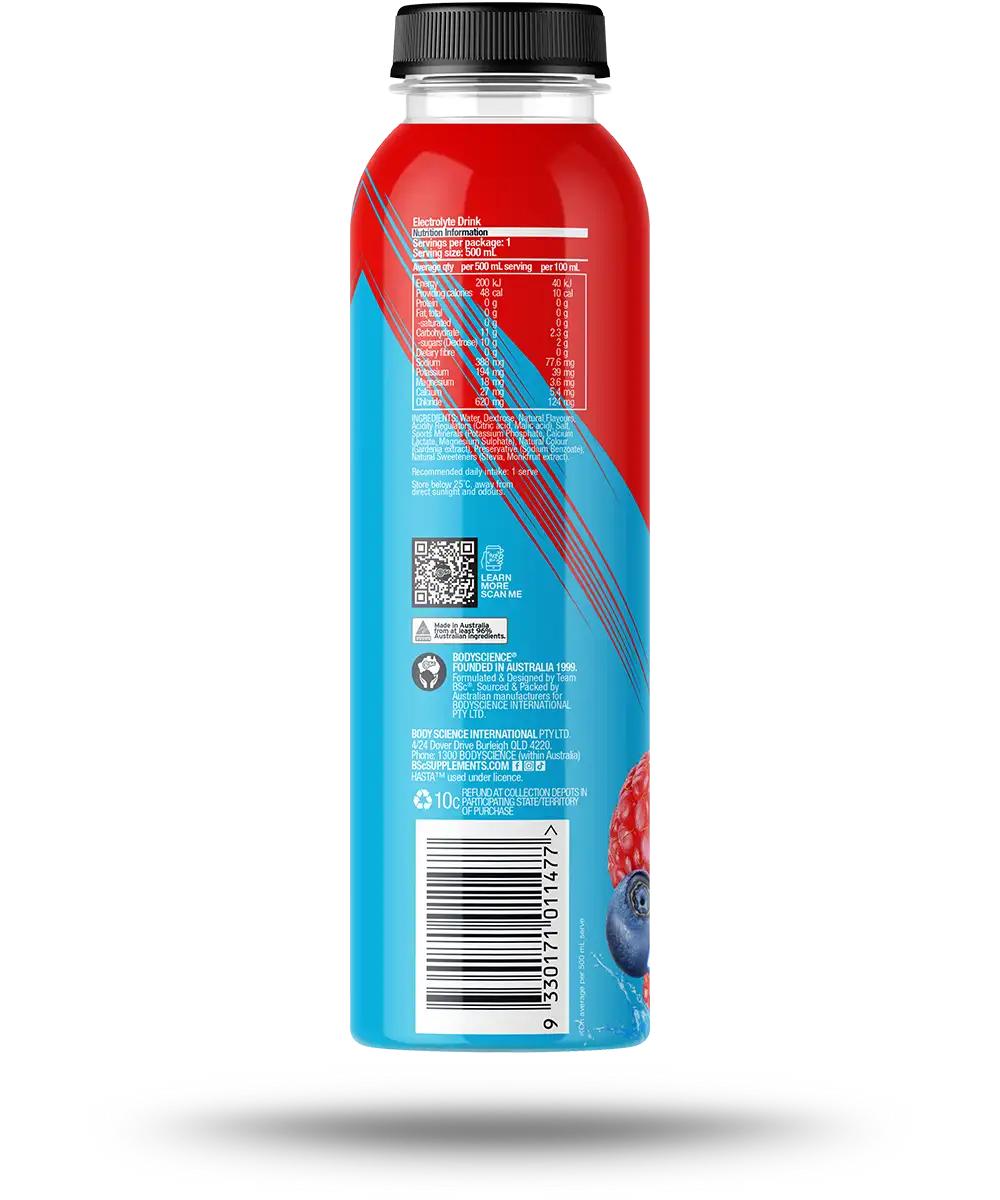 BSC Supplements Hydration Drink close-up