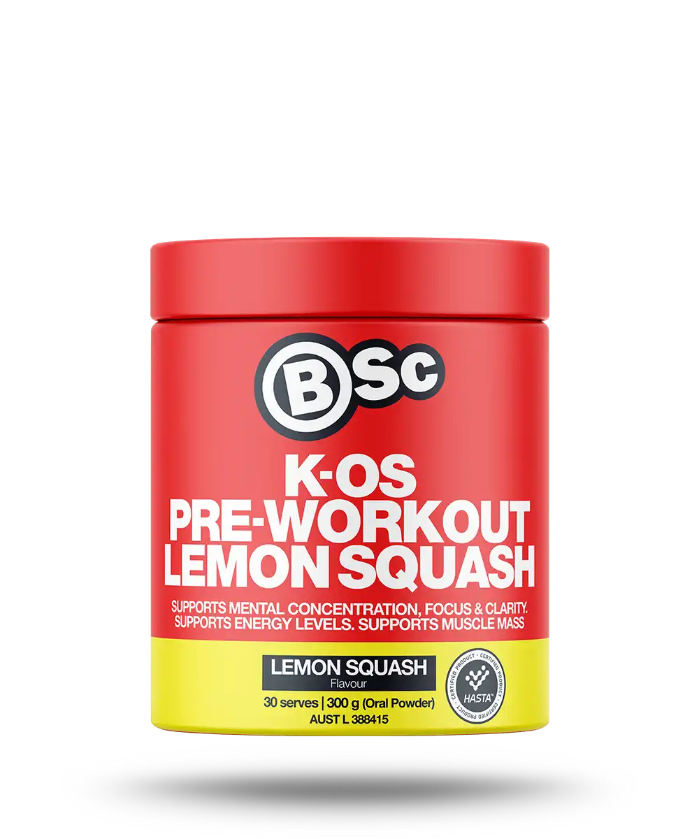 BSC Supplements K-OS Pre-Workout Powder front view