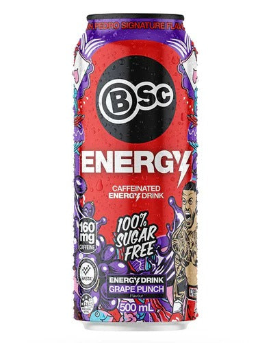 BSc Energy Can by BSc Supplements front view
