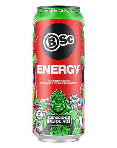 BSc Energy Can by BSc Supplements lifestyle shot