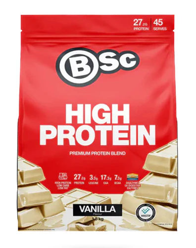 BSc High Protein front label
