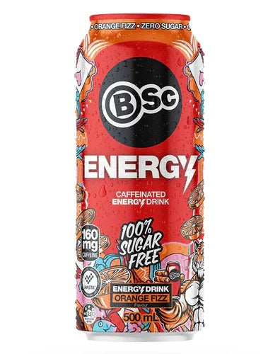 BSc Supplements Energy Can top view