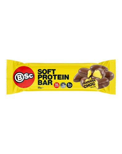 BSc Supplements Soft Protein Bar lifestyle gym shot