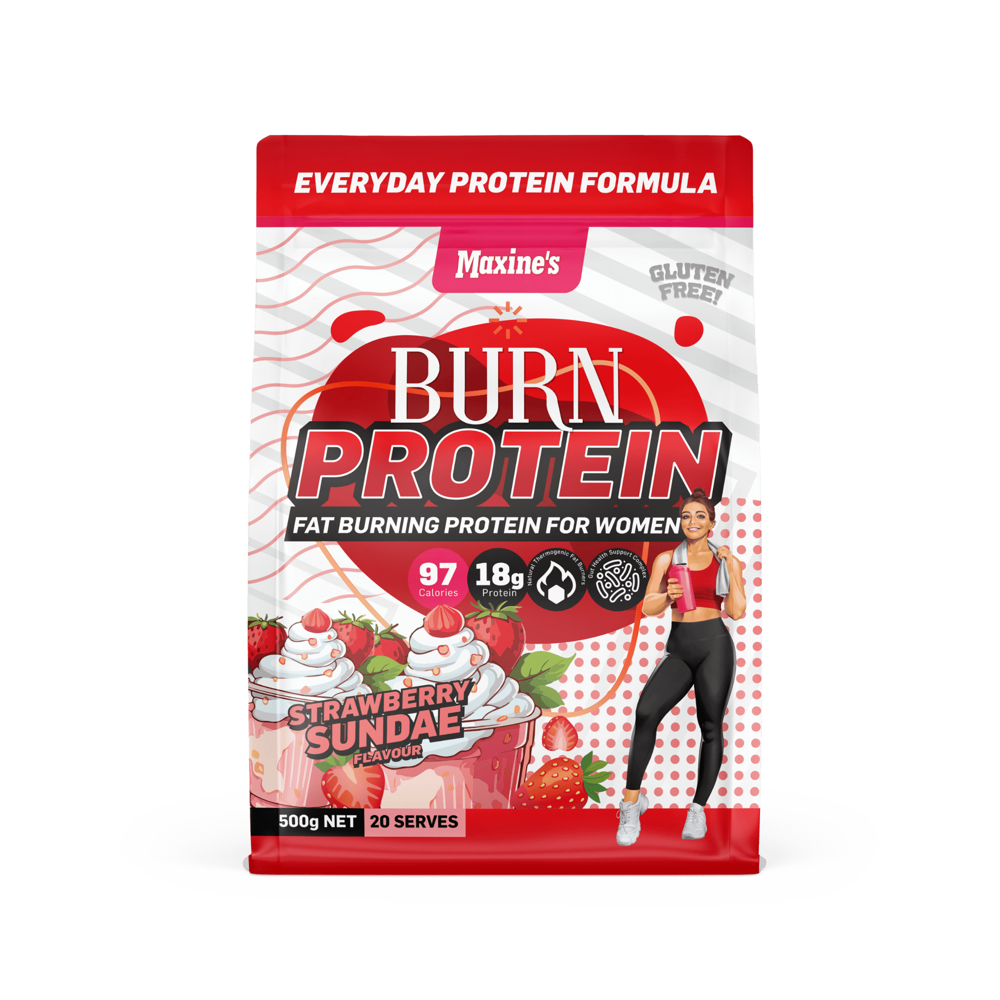 BURN Protein by Maxine’s chocolate flavour