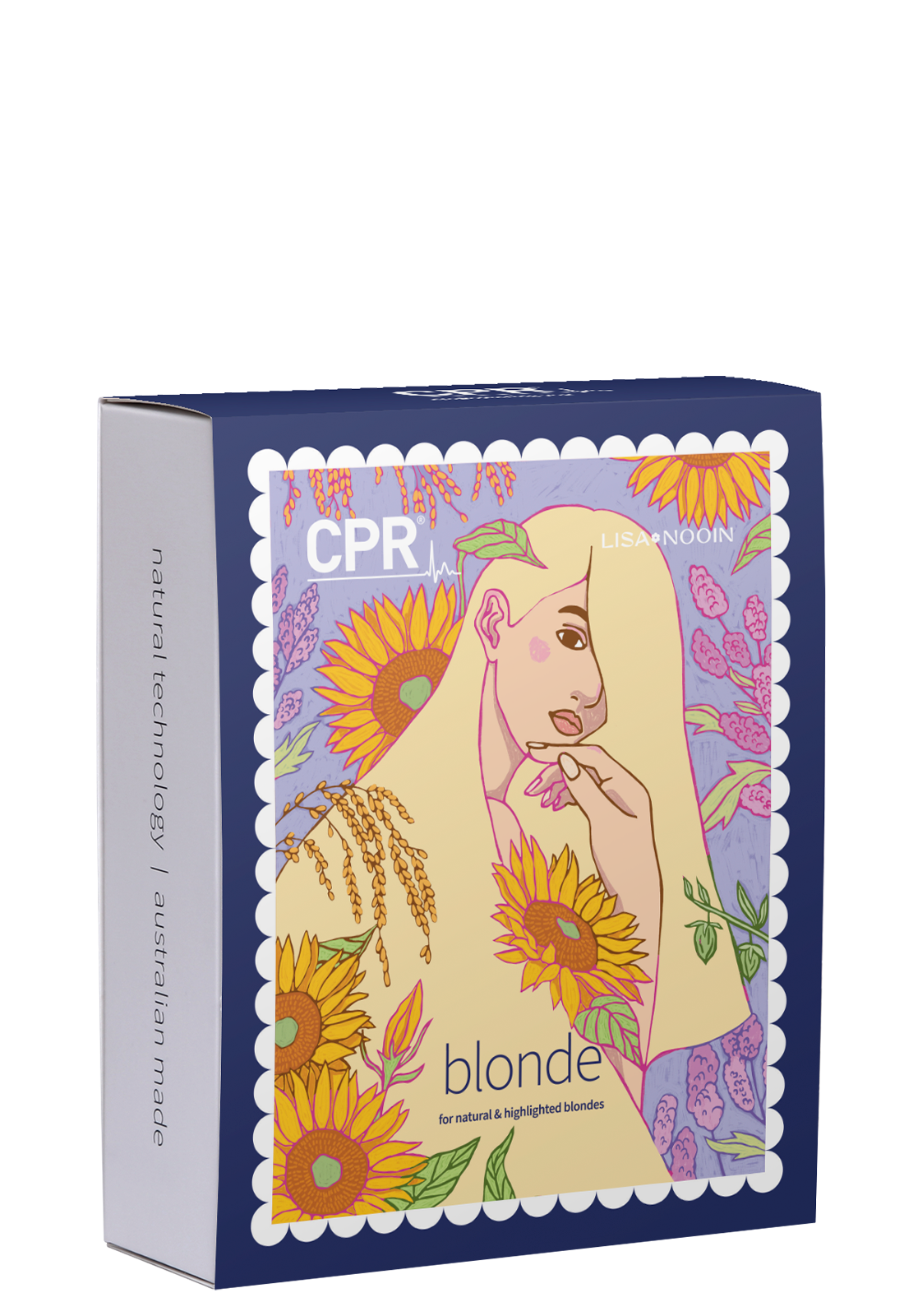 Blonde hair care set by CPR Hair.