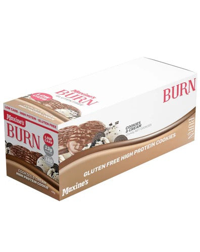 Burn Cookies by MAXINE'S protein cookie front view