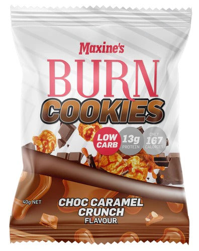Burn Cookies by MAXINE'S protein cookies front view