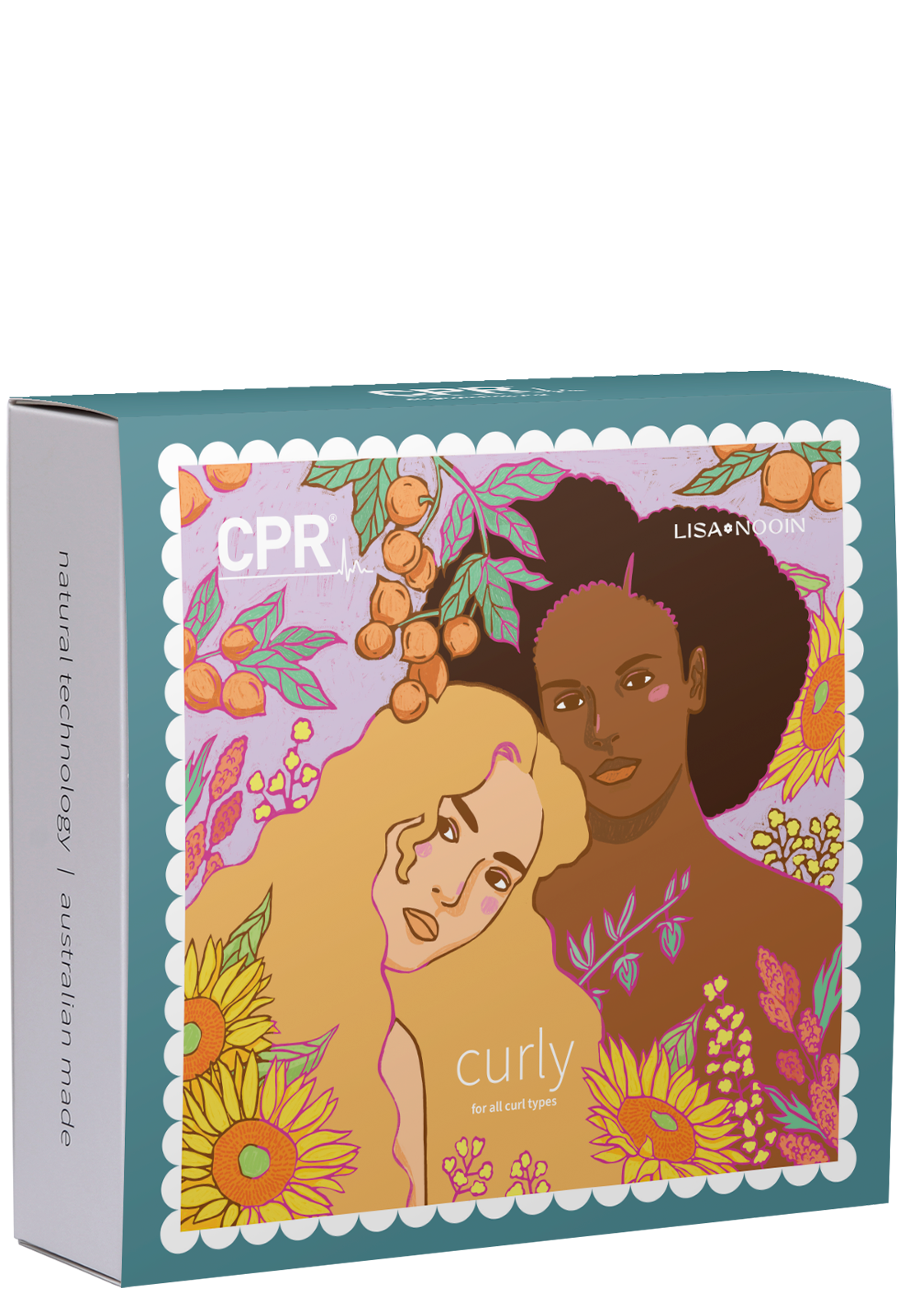 CPR Hair Curly Quad Pack front view