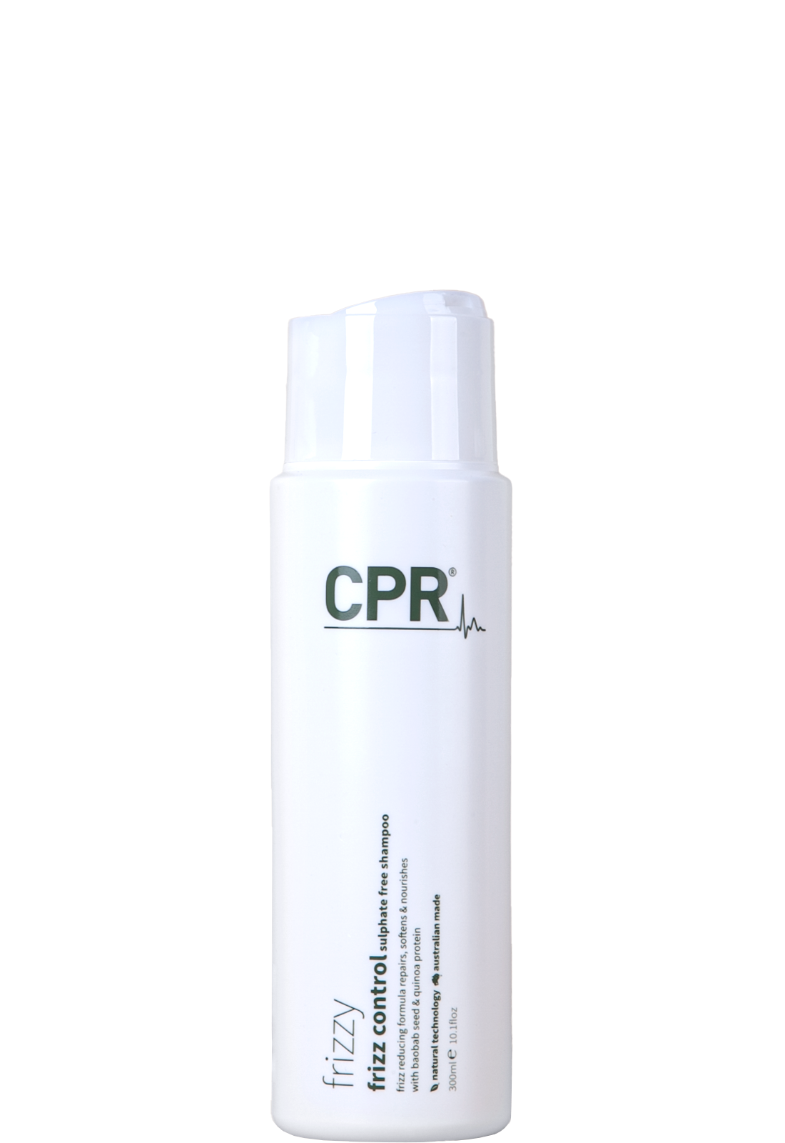 CPR Hair Frizz Control Sulphate Free Shampoo bottle front view