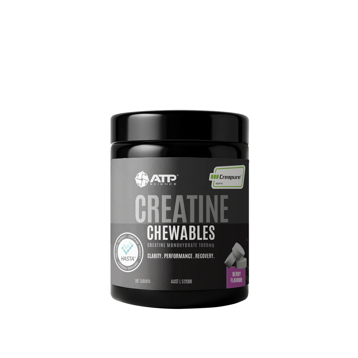 ATP Creatine Chewable 90 Tablets 90g