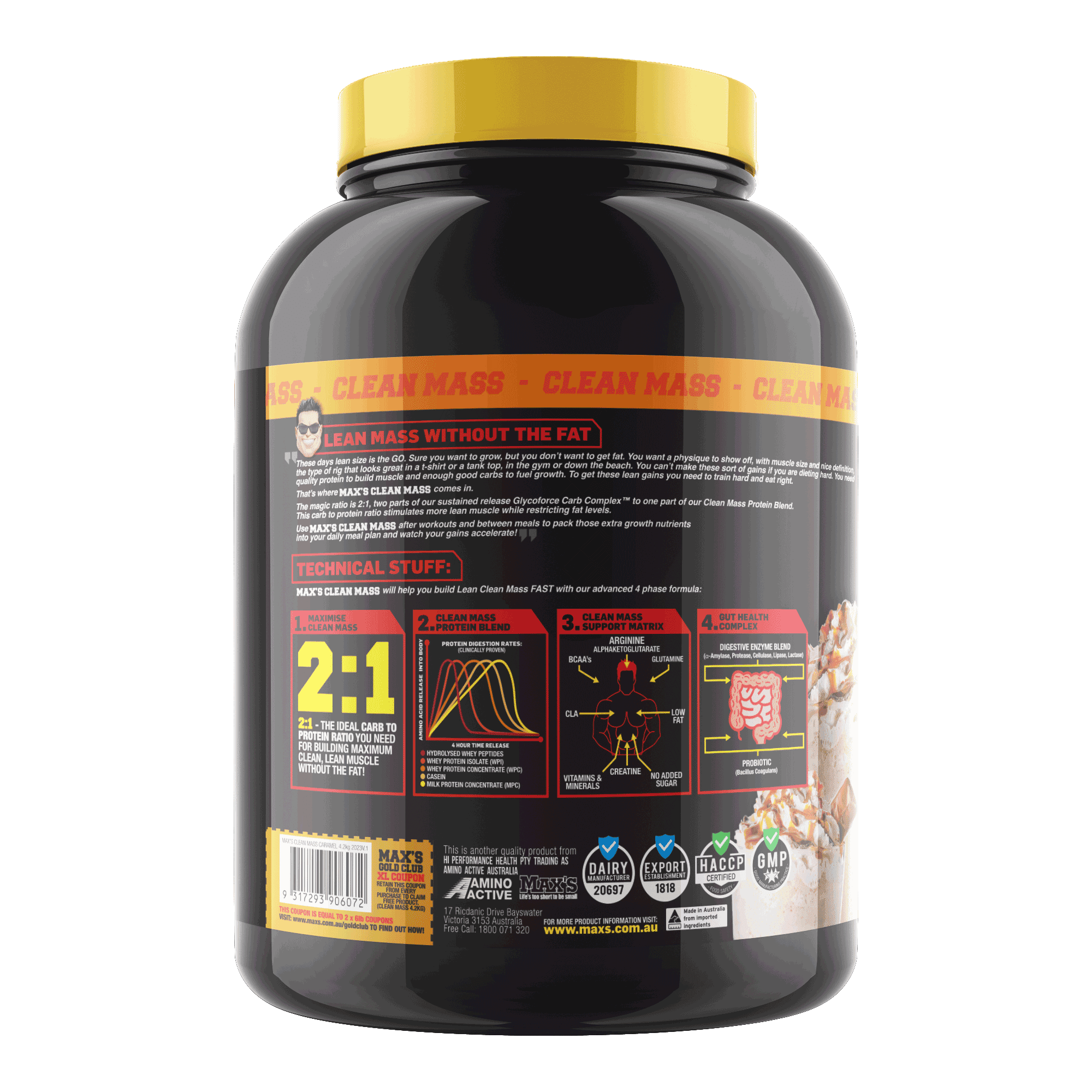 Clean Mass Gainer by Max's