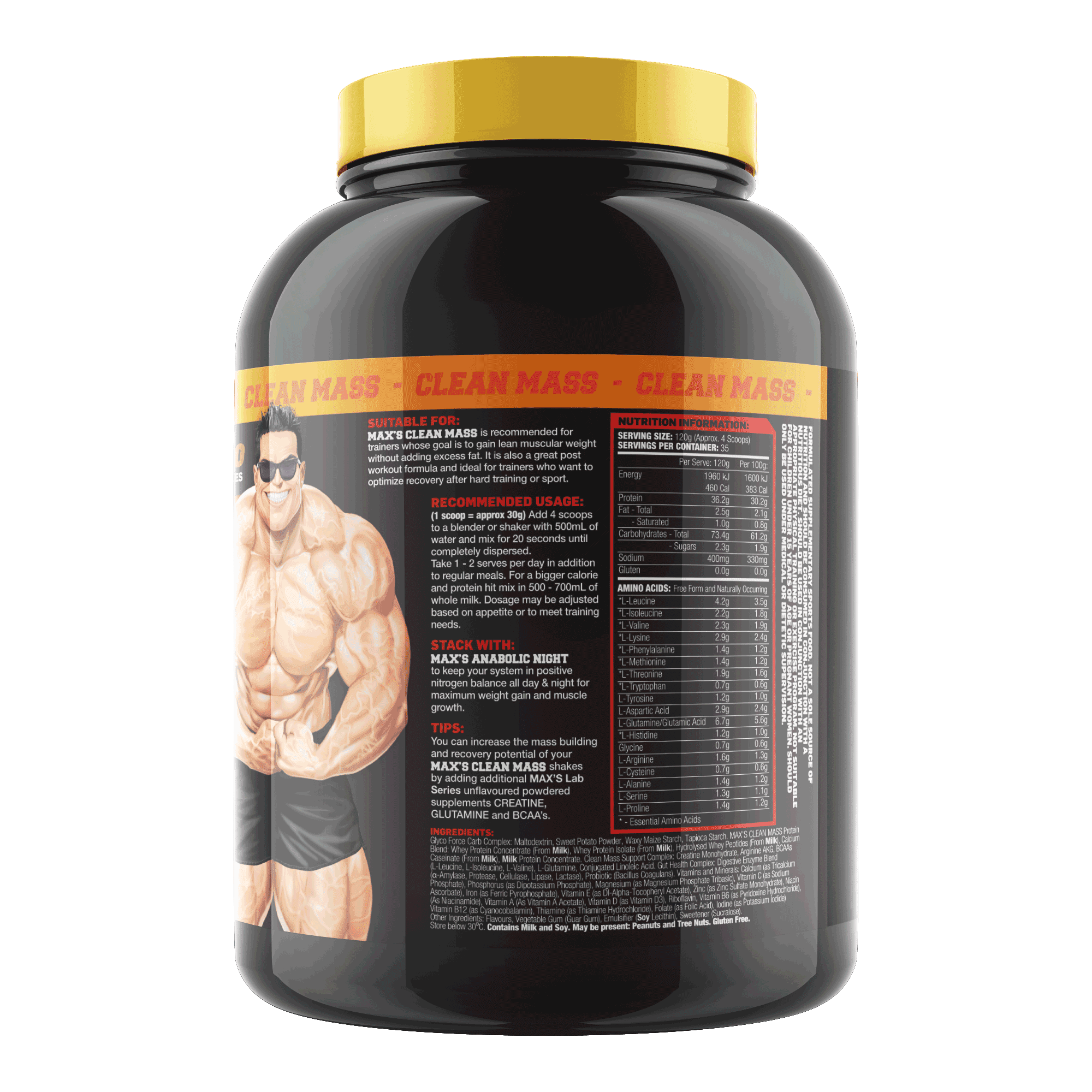 Clean Mass Protein by Max's