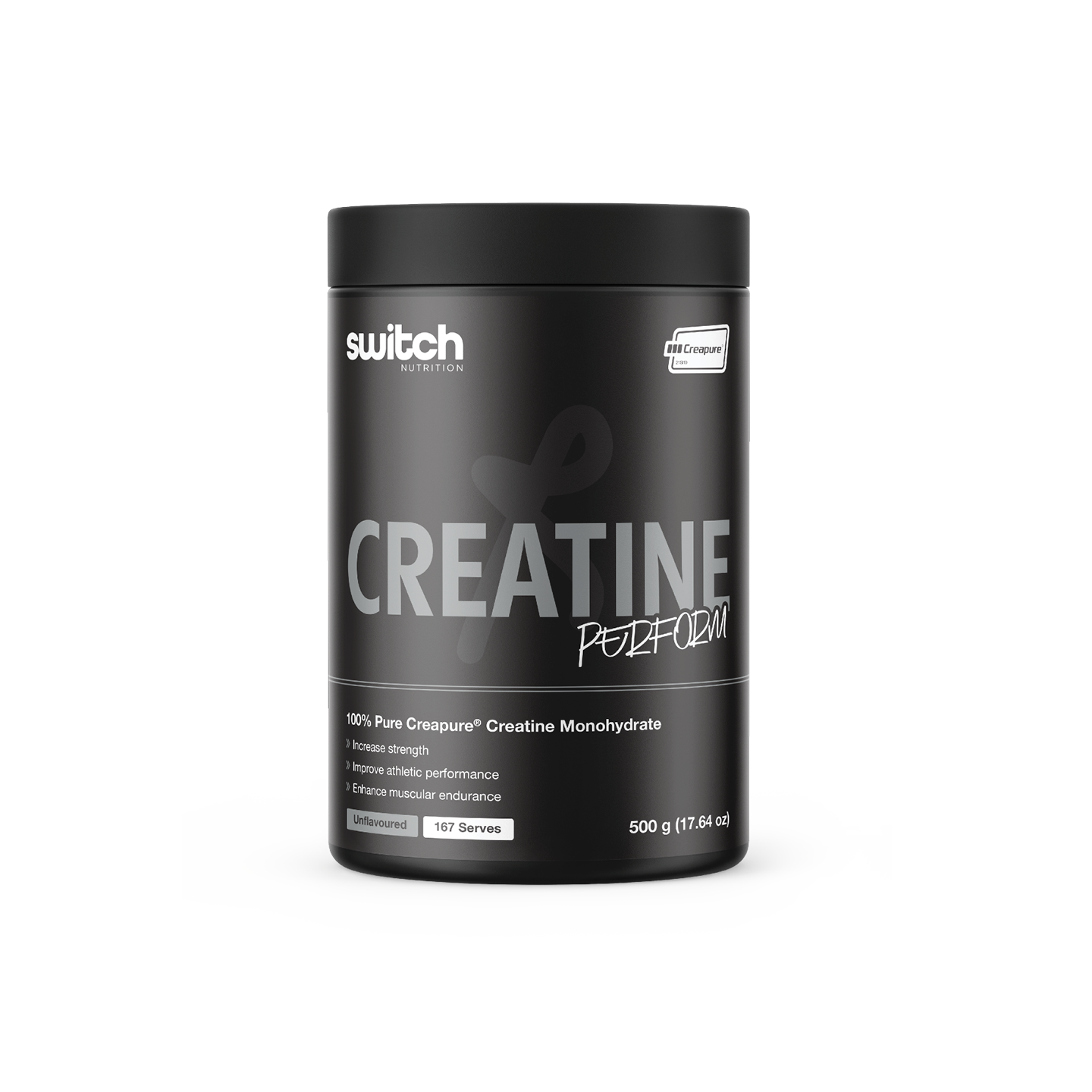 Creapure® Creatine by Switch Nutrition tub