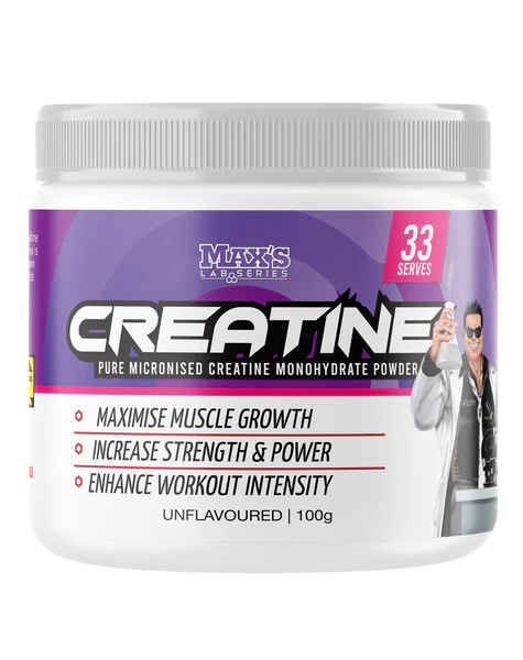 Creatine Monohydrate by Max’s Protein product front view
