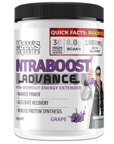 Intraboost Advance by Max’s Protein product front view