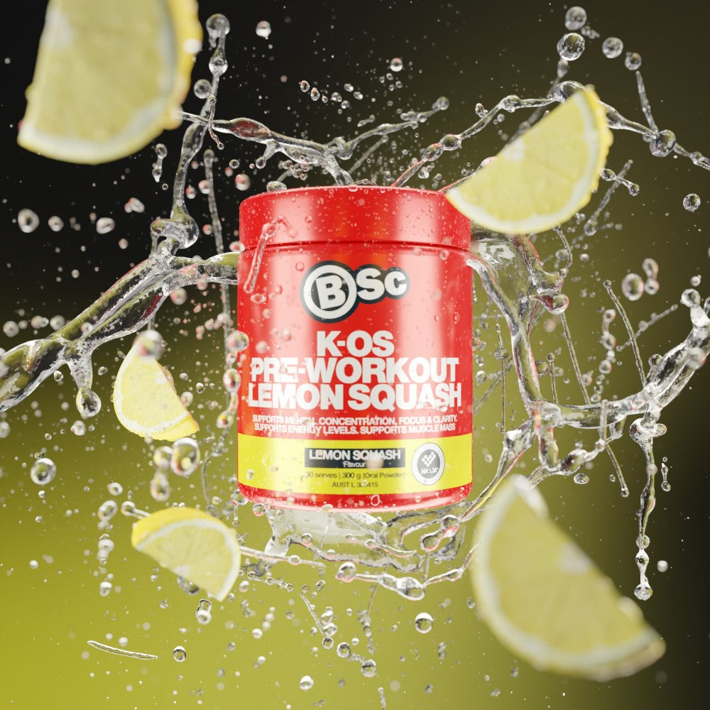 K-OS Pre-Workout Powder by BSC Supplements energy formula