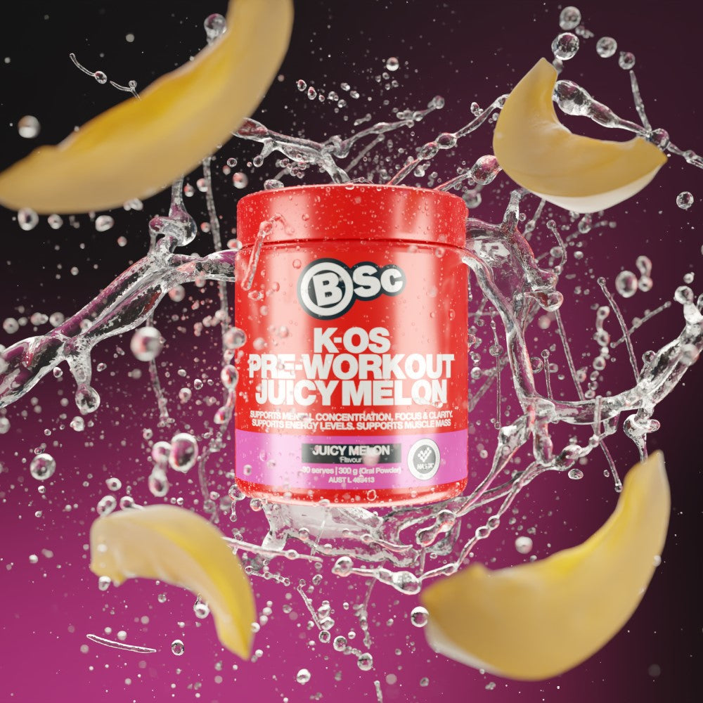 K-OS Pre-Workout by BSC Supplements energy formula
