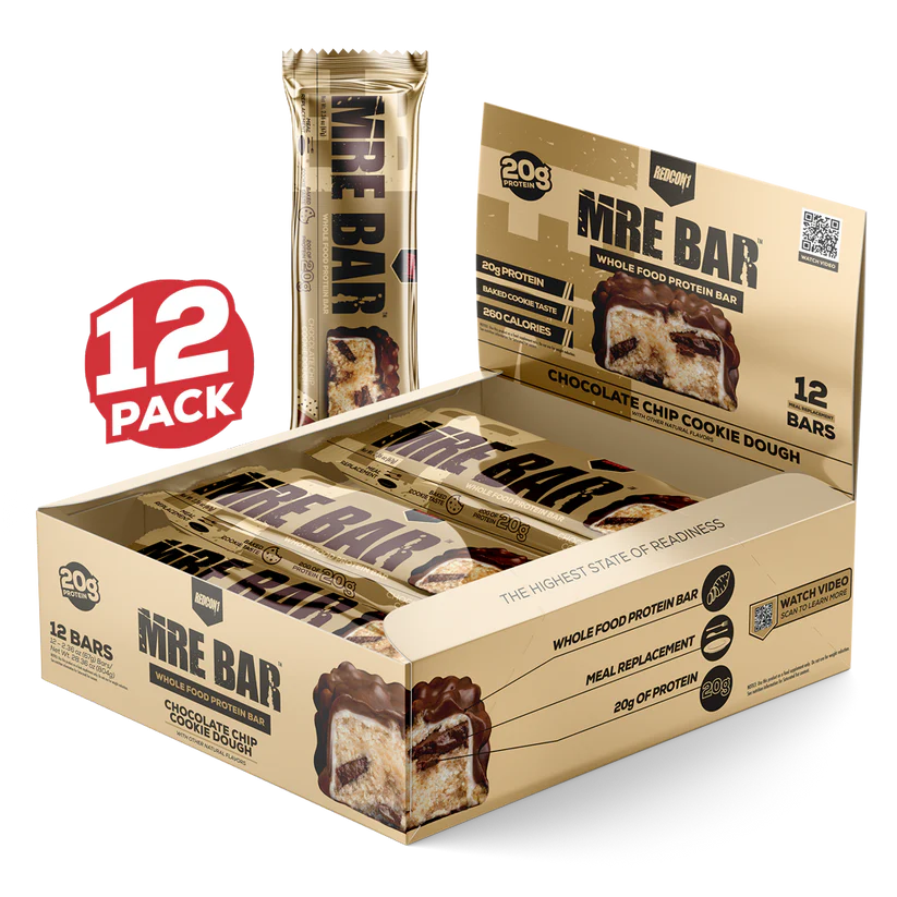 MRE BAR protein label by Redcon1