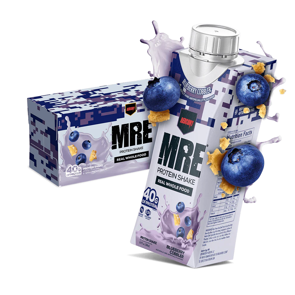 MRE Protein Shake by Redcon1 front view