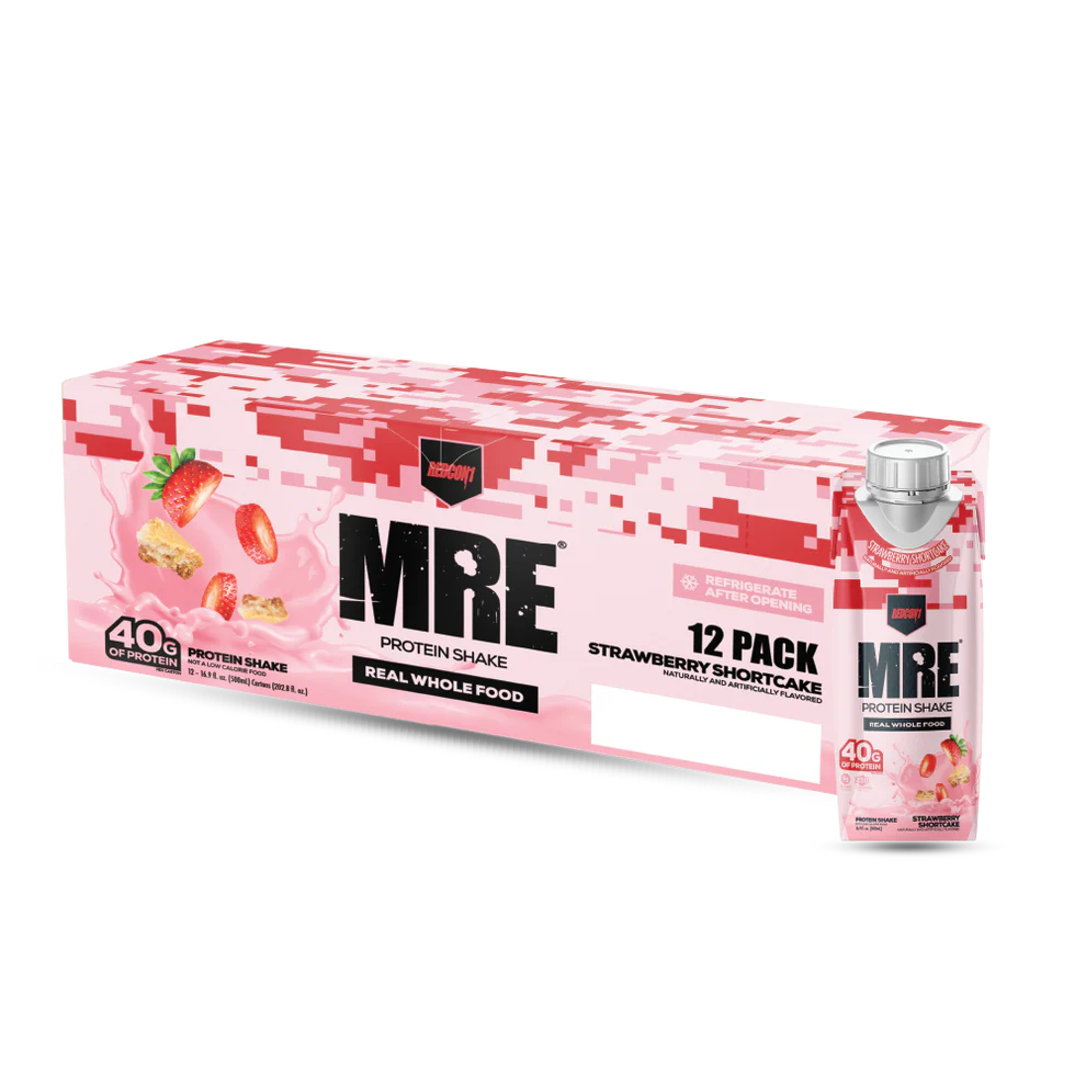 MRE Shake label details by Redcon1