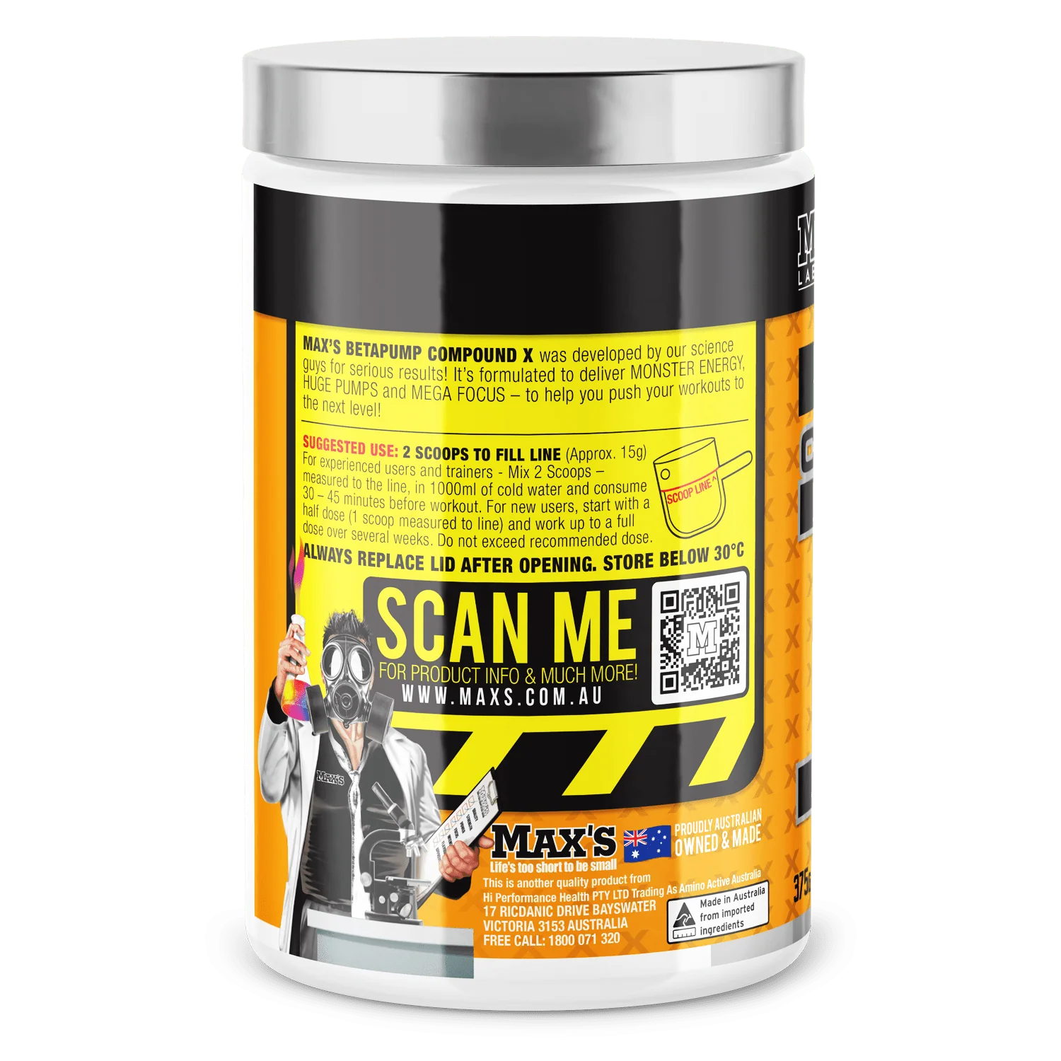 Max's Energy Formula

