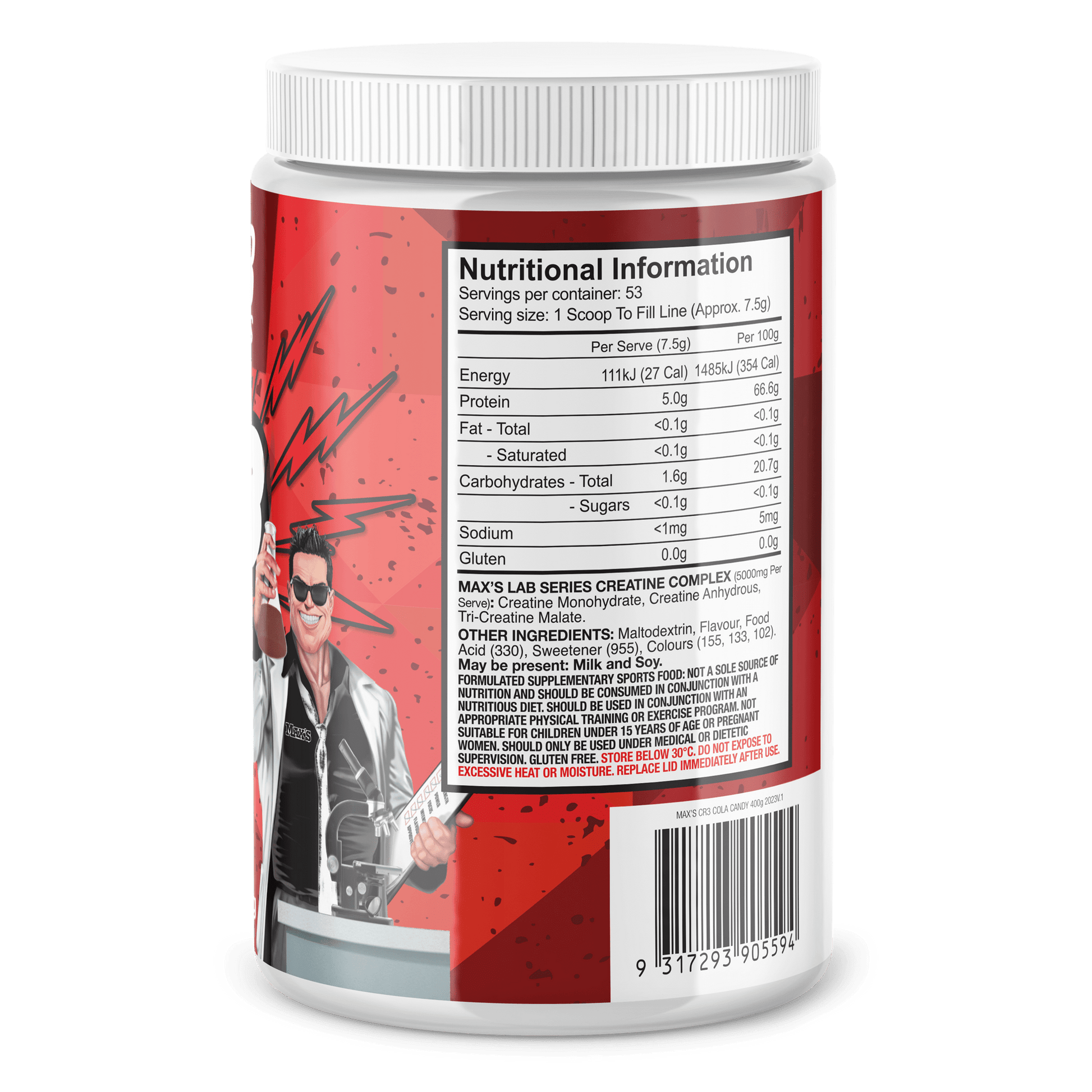 Max's Triple Creatine Formula