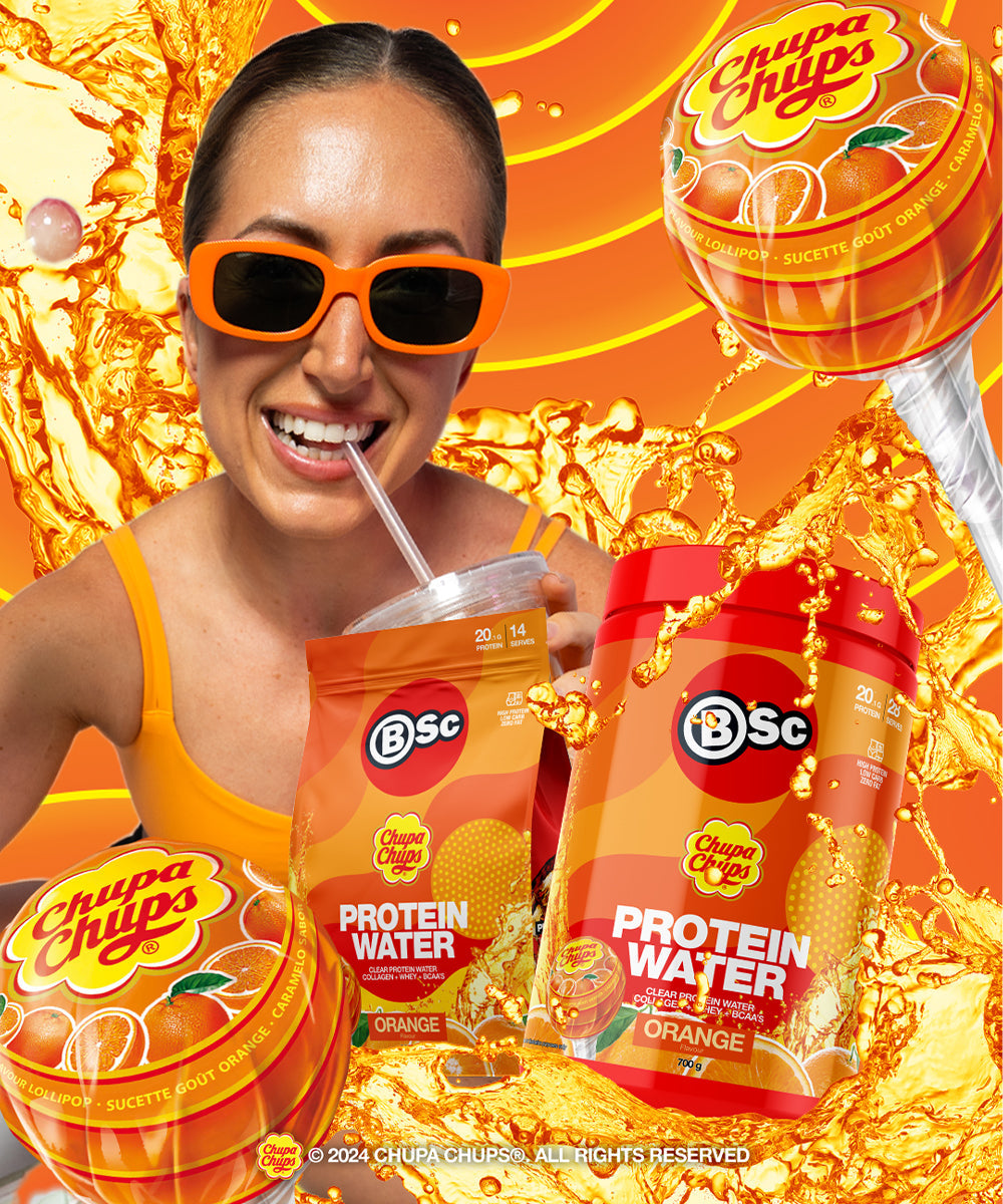 Maxine's BSc x Chupa Chups Protein Water