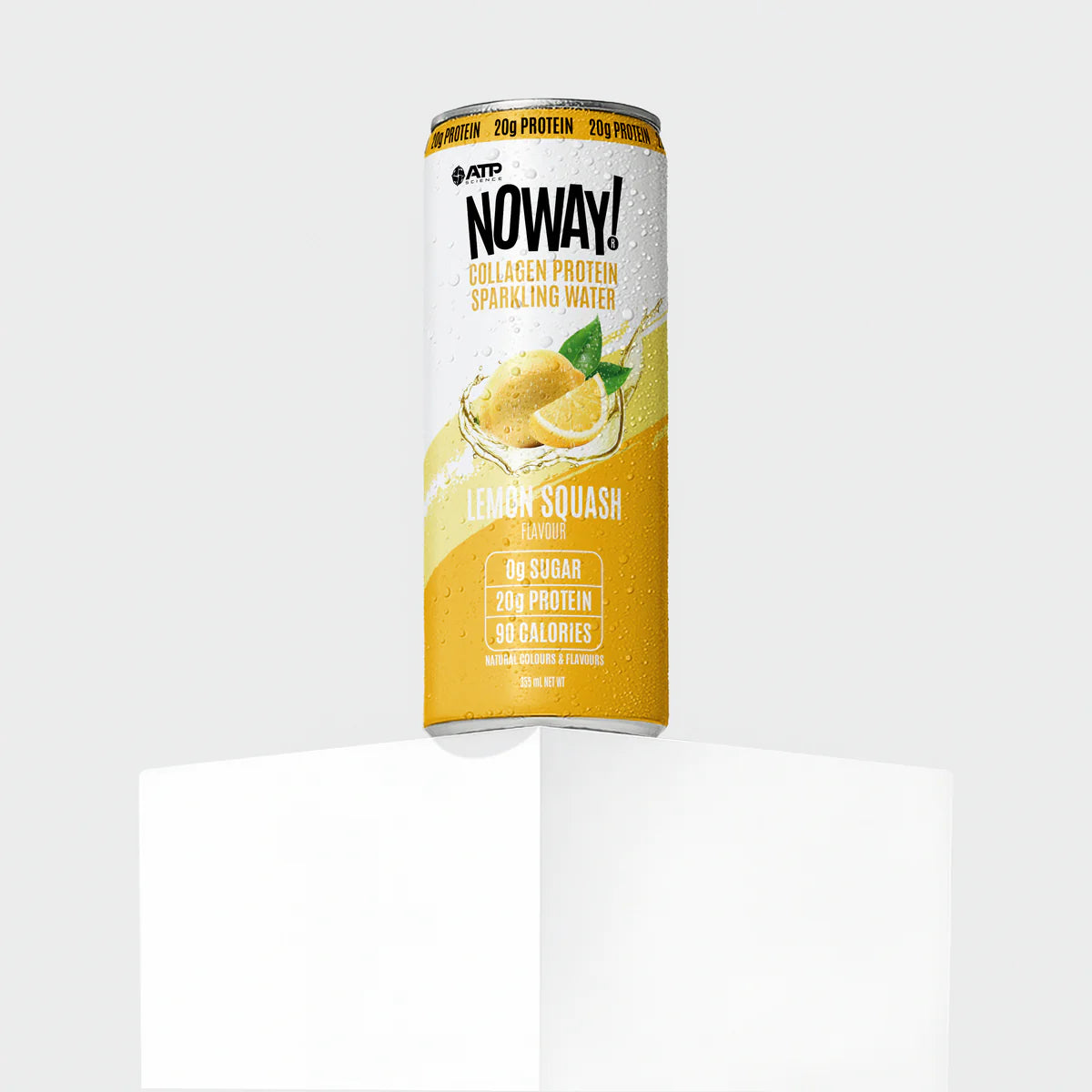 Noway Collagen Protein Water Sparkling Water Lemon Squash 355ML X12