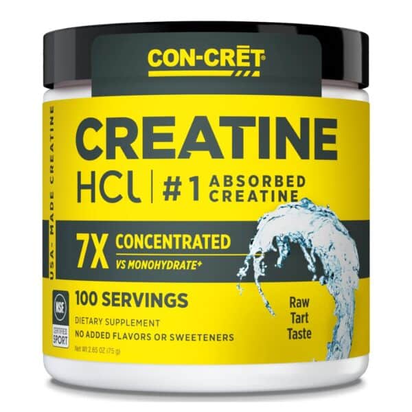 CON-CRĒT Creatine Powder 100 Serves