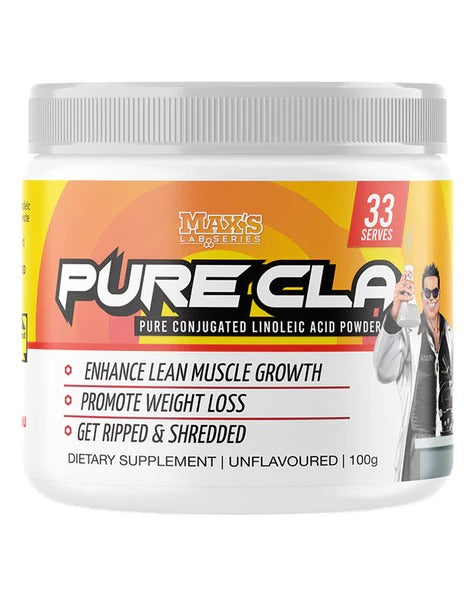 Pure CLA by Max’s Protein product front view