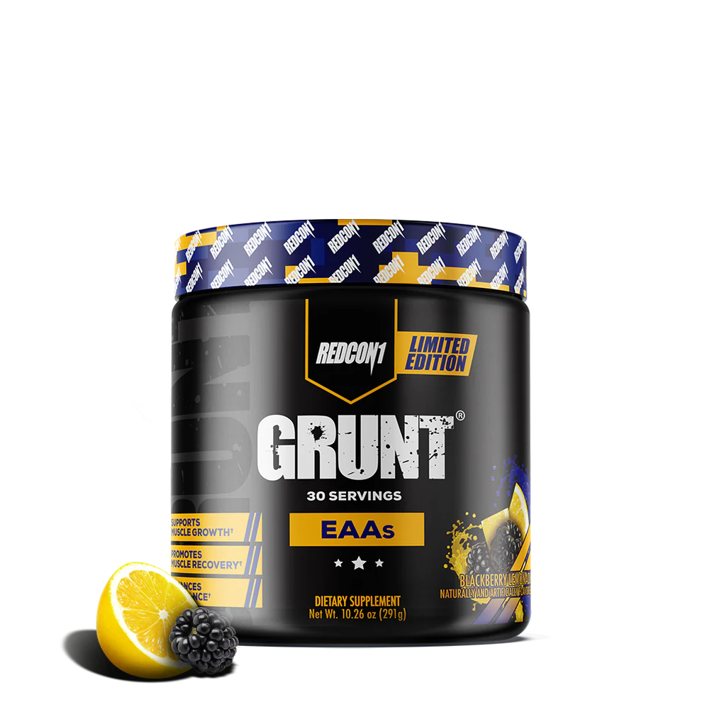 Redcon1 GRUNT serving suggestion with shaker