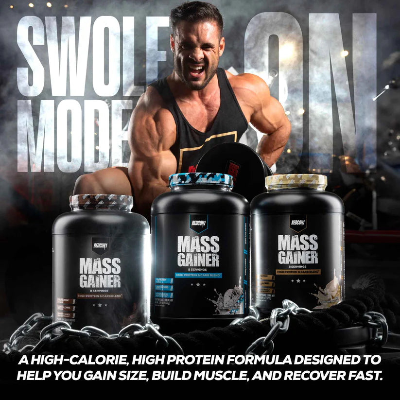 Redcon1 MASS GAINER jar top view