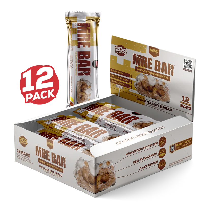 Redcon1 MRE BAR stacked bars