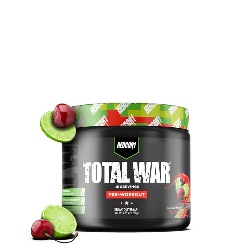 Redcon1 TOTAL WAR® supplement jar