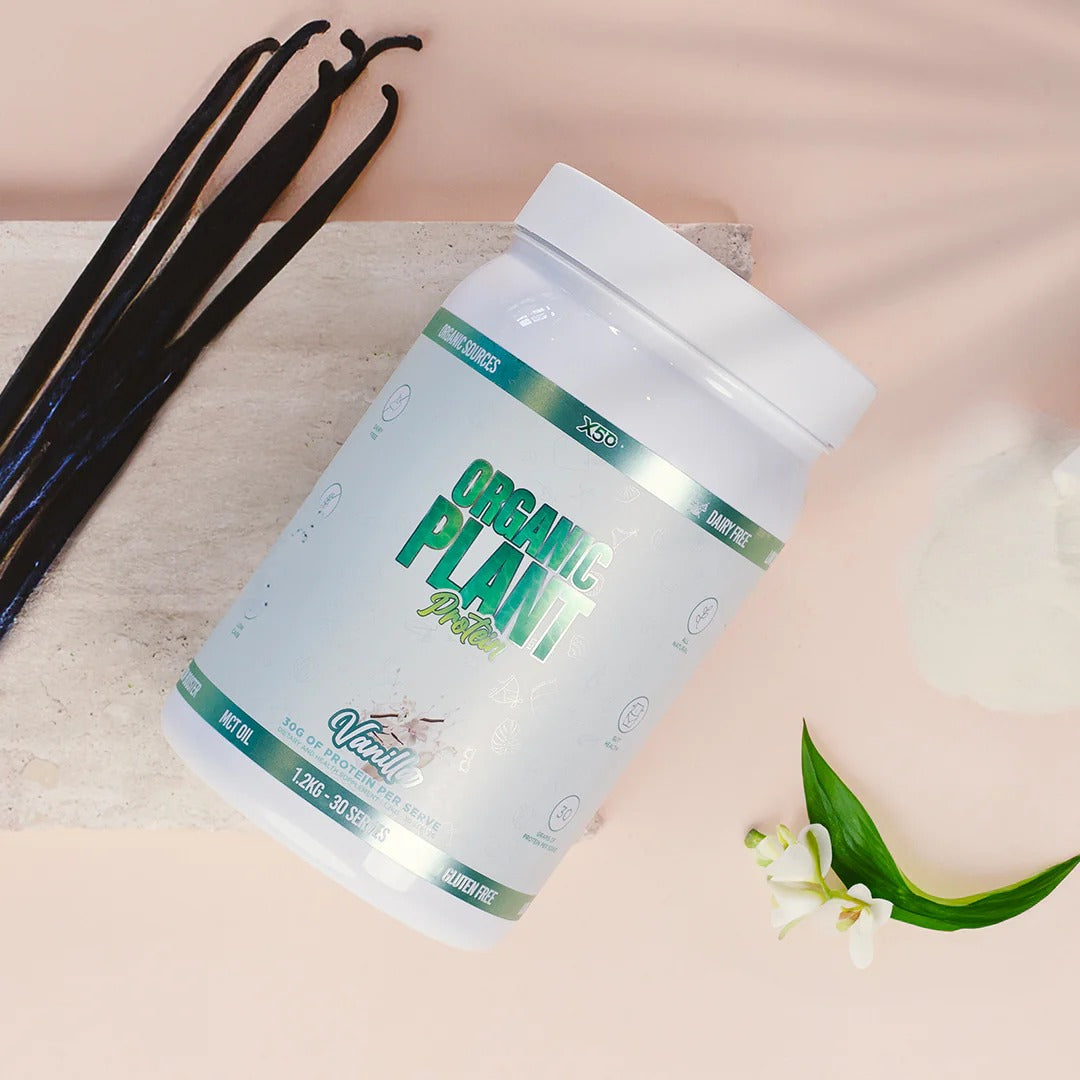 Strawberry X50 Organic Plant Protein by X 50 LIFESTYLE product display