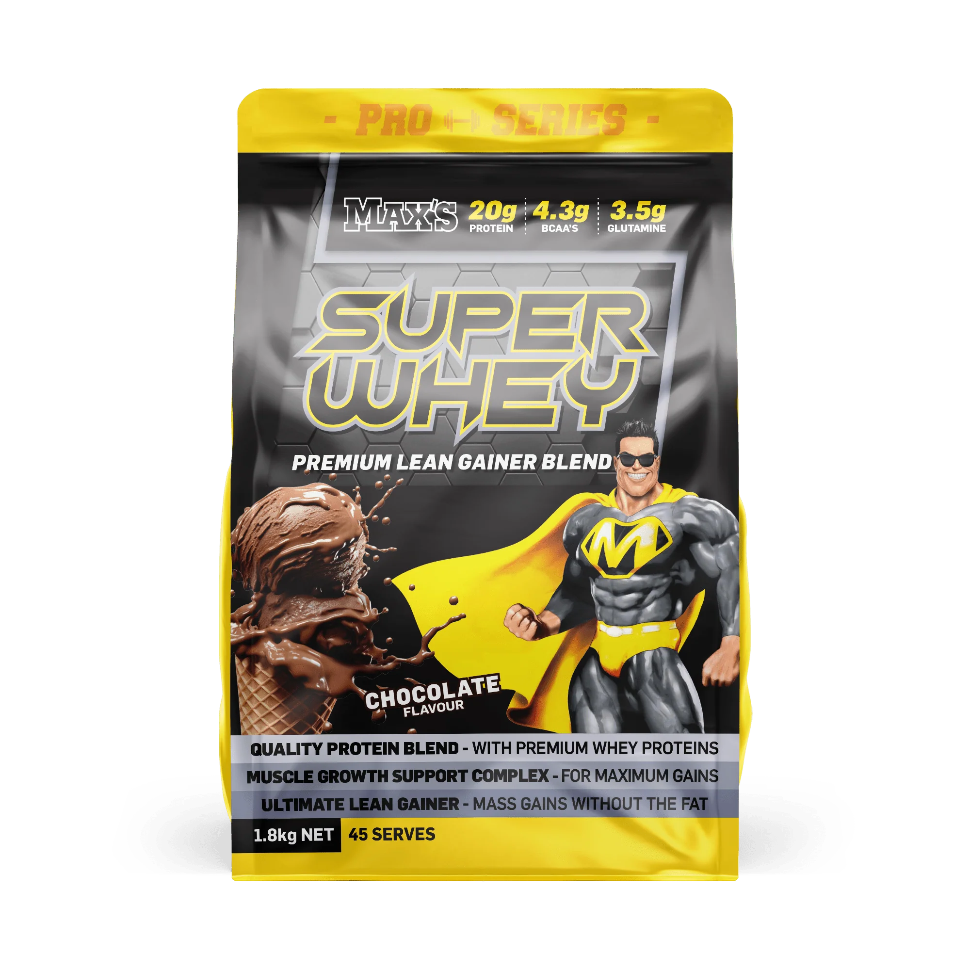 Super Whey Supplement by Max's