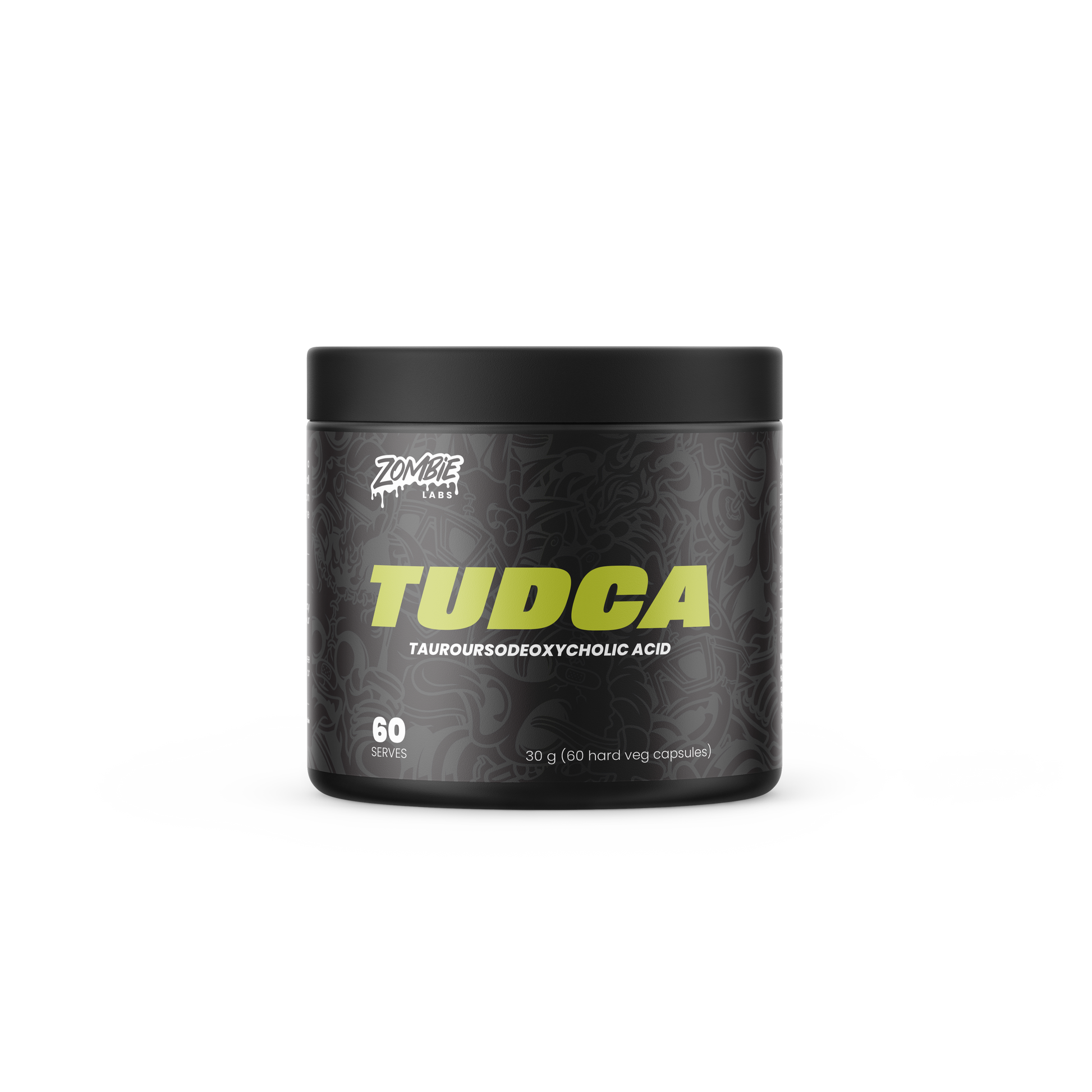 TUDCA Liver Support by ZOMBIE bottle front view