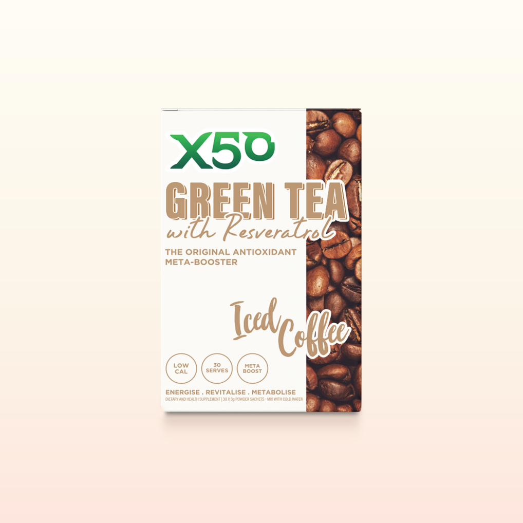 X50Lifestyle Lemon & Ginger Green Tea flavour focus image