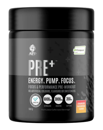 ATP Pre-Workout Plus Strawberry Burst 500G