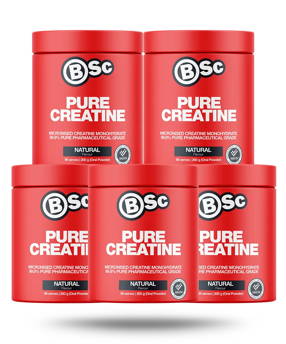 BSc Micronised Creatine 1kg Bundle
