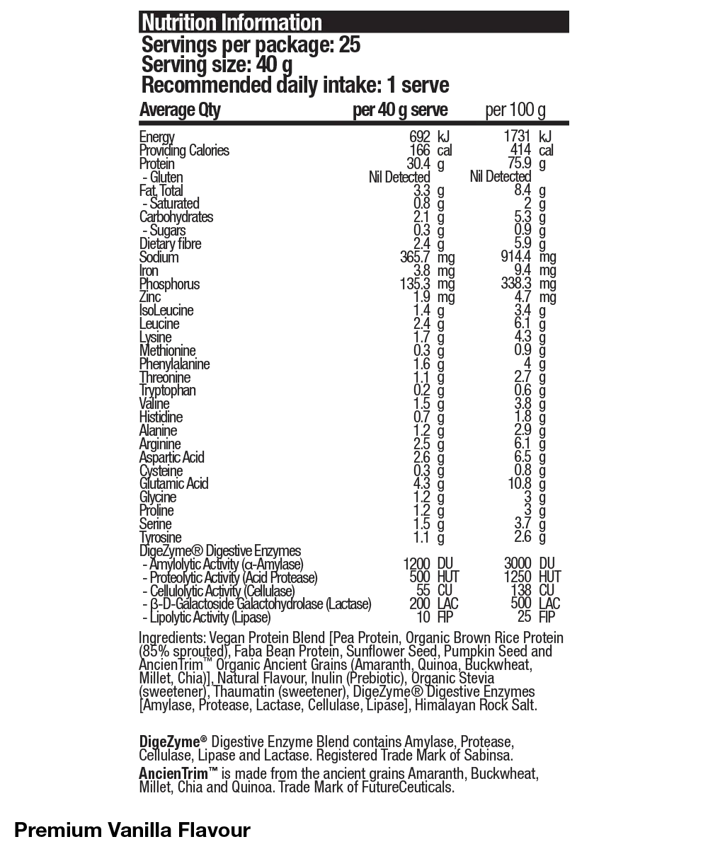 BSc Clean Plant Protein 1kg